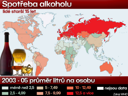 mapa-spotreba-alkoholu-ceska-republika-2011-rusko-slovensko
